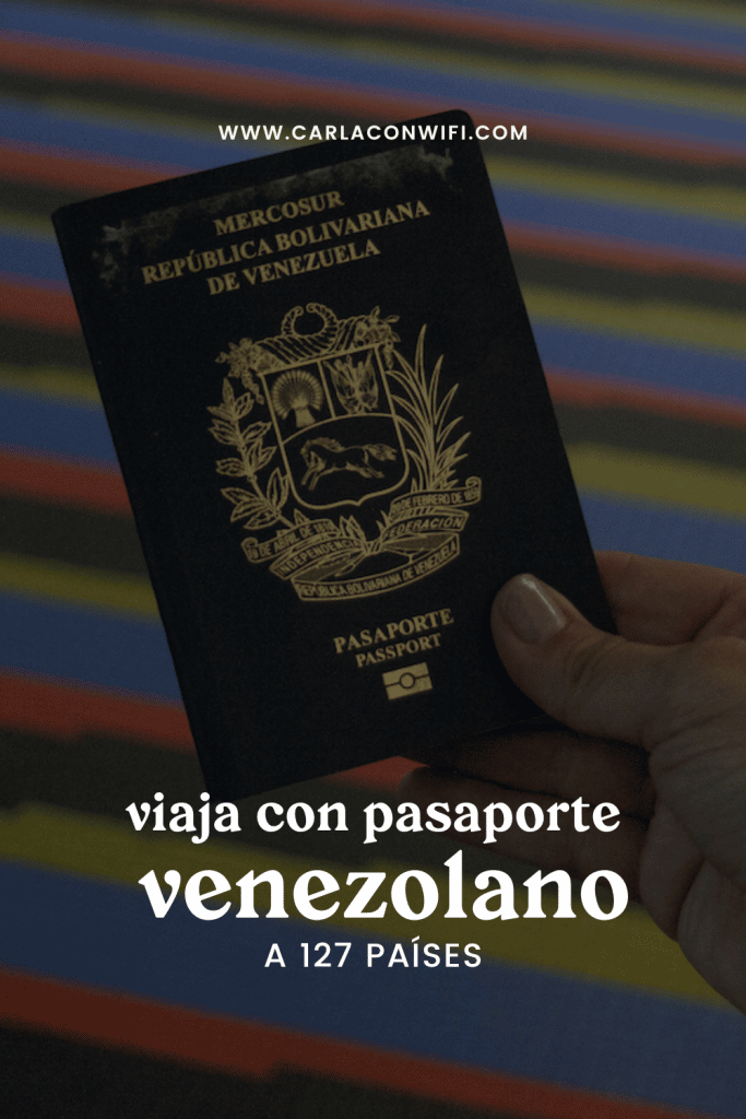 127 países a los que puedes viajar con pasaporte venezolano (2023)