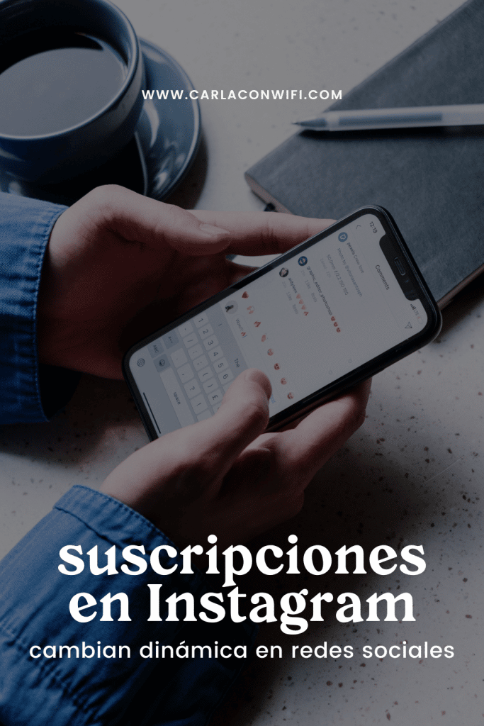 Las suscripciones en Instagram cambian la dinámica en redes sociales