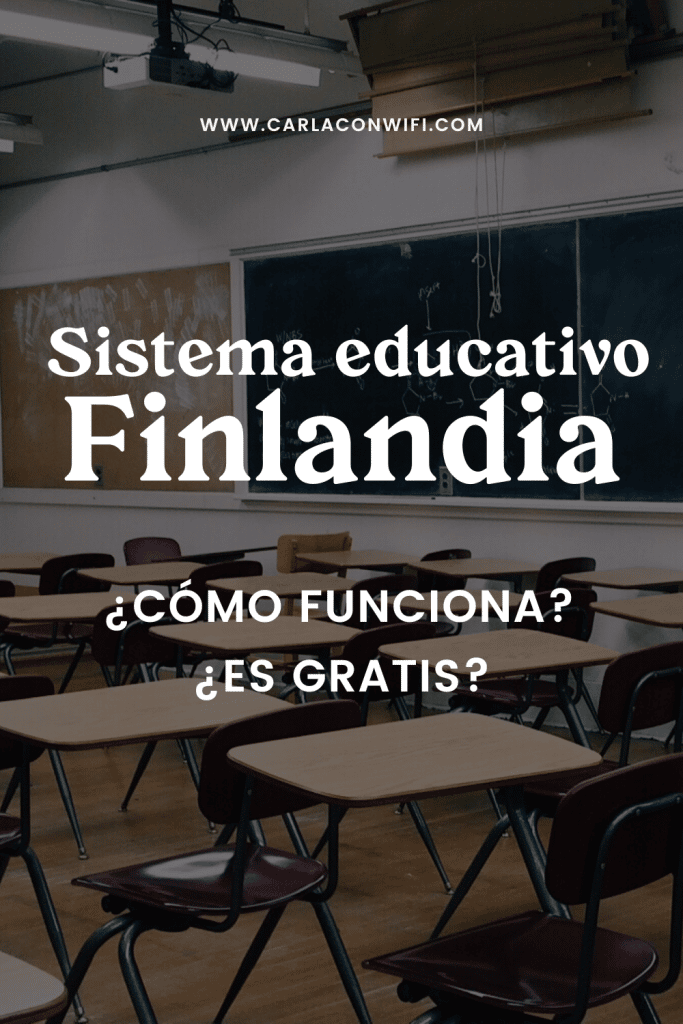 Sistema educativo en Finlandia: ¿Cómo funciona? ¿Es gratis?