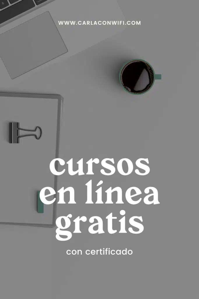 Cursos Online Gratis con Certificado ¡No hay excusas!