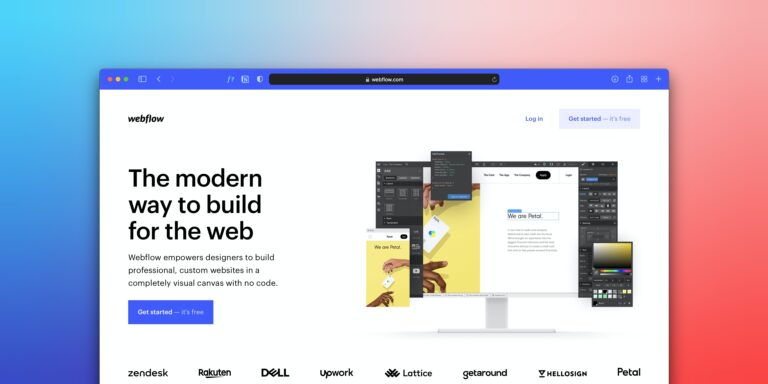 desarrollador webflow