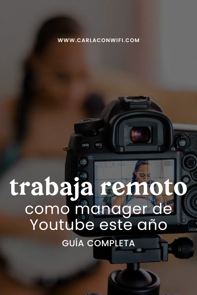Guía para trabajar como manager de YouTube en 2023