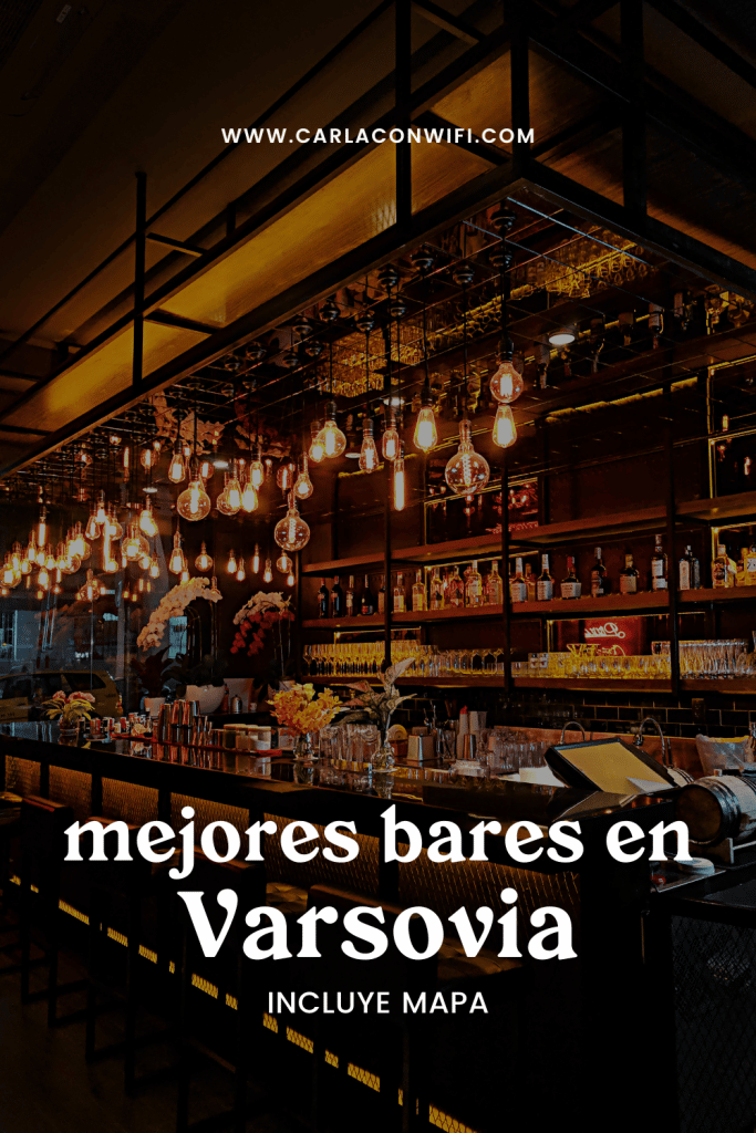 Los 15 mejores bares en Varsovia (incluye mapa)