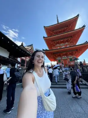 Carla en Kioto